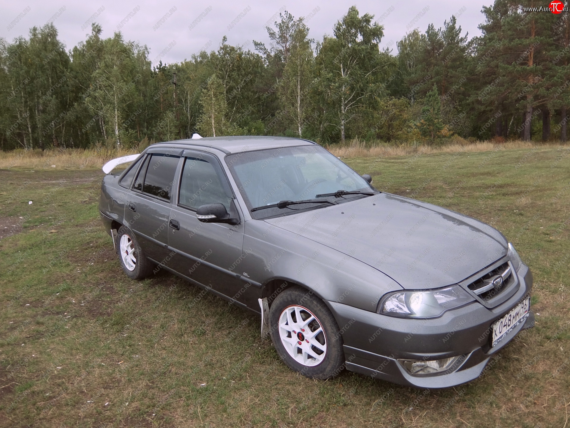 3 649 р. Накладка переднего бампера Sport Daewoo Nexia рестайлинг (2008-2015) (Неокрашенная)  с доставкой в г. Набережные‑Челны