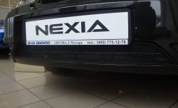 1 339 р. Сетка на бампер Russtal (черная)  Daewoo Nexia  рестайлинг (2008-2015)  с доставкой в г. Набережные‑Челны. Увеличить фотографию 4