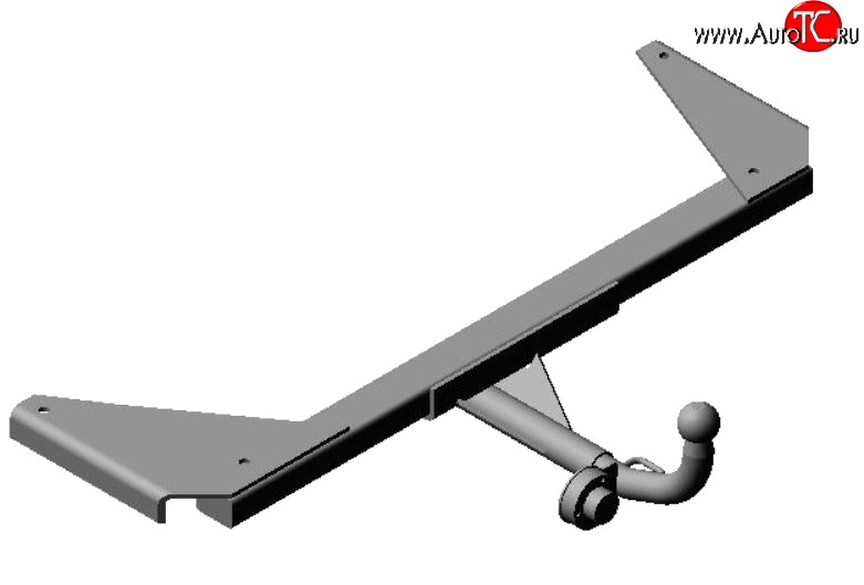 2 649 р. Фаркоп Russtal Daewoo Nexia дорестайлинг (1995-2008)  с доставкой в г. Набережные‑Челны