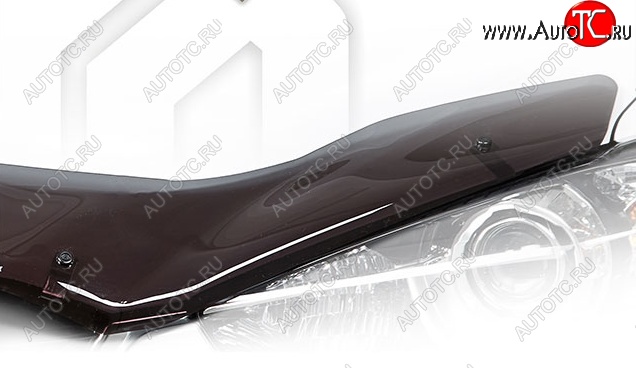 2 599 р. Дефлектор капота CA-Plastiс exclusive  Daewoo Winstorm (2006-2010) (Classic полупрозрачный , Без надписи)  с доставкой в г. Набережные‑Челны