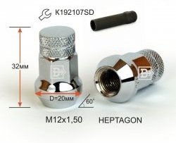 Колёсная гайка Вектор M12 1.5 FAW Vita хэтчбэк 5 дв. (2007-2010) 