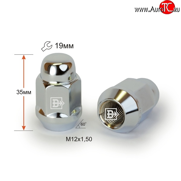 59 р. Колёсная гайка Вектор M12 1.5 Vortex Tingo дорестайлинг (2010-2012)