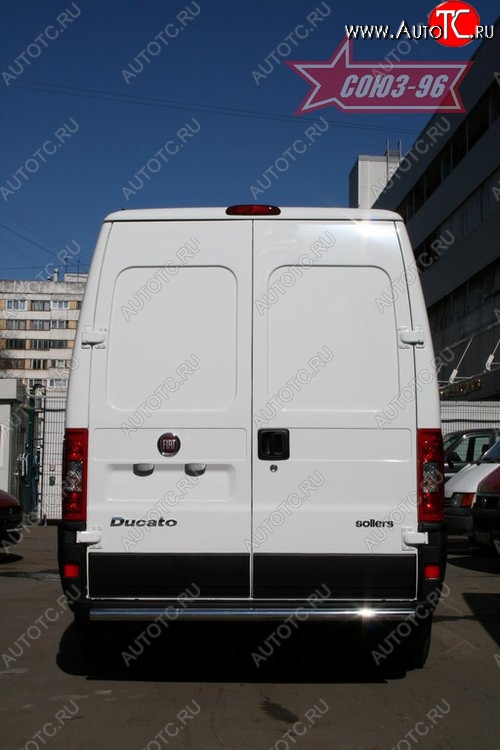 10 574 р. Защита заднего бампера Souz-96 (d42) Fiat Ducato 250 (2006-2014)  с доставкой в г. Набережные‑Челны