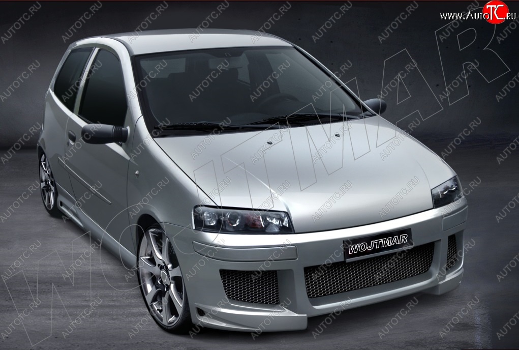 26 999 р. Передний бампер R1 Fiat Punto 188 хэтчбэк 3 дв. дорестайлинг (1999-2003)  с доставкой в г. Набережные‑Челны