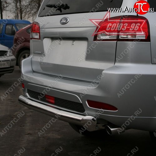 13 229 р. Защита заднего бампера Souz-96 (d76) Ford Escape 2 (2008-2012)  с доставкой в г. Набережные‑Челны