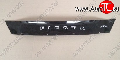 999 р. Дефлектор капота Russtal (короткий) Ford Fiesta 6 хэтчбэк 3 дв. рестайлинг (2012-2019)  с доставкой в г. Набережные‑Челны