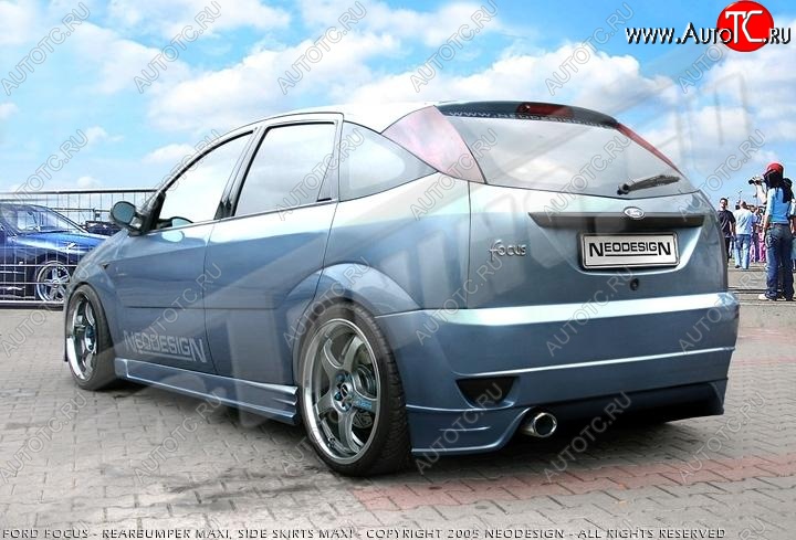 28 999 р. Задний бампер NEO Ford Focus 1 хэтчбэк 3 дв. дорестайлинг (1998-2002)  с доставкой в г. Набережные‑Челны