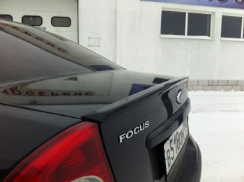 3 399 р. Лип спойлер АВТОКРАТ  Ford Focus  2 (2004-2011)  седан дорестайлинг, седан рестайлинг (Неокрашенный)  с доставкой в г. Набережные‑Челны. Увеличить фотографию 2