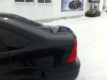 3 399 р. Лип спойлер АВТОКРАТ  Ford Focus  2 (2004-2011)  седан дорестайлинг, седан рестайлинг (Неокрашенный)  с доставкой в г. Набережные‑Челны. Увеличить фотографию 3