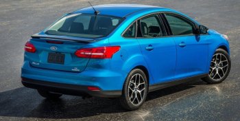 Спойлер на багажник АвтоКрат Ford Focus 3 седан рестайлинг (2014-2019)