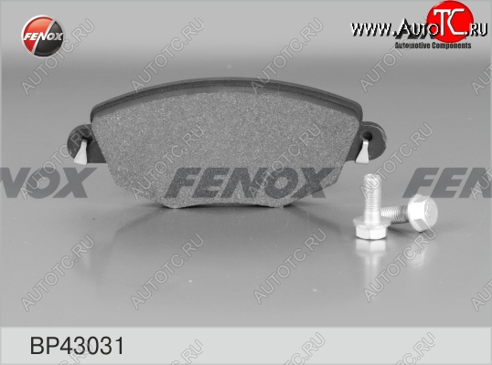 2 079 р. Колодка переднего дискового тормоза FENOX Ford Mondeo Mk3,BWY дорестайлинг, универсал (2000-2003)  с доставкой в г. Набережные‑Челны