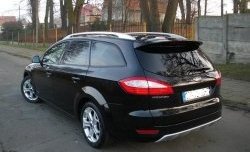 15 299 р. Накладка на задний бампер Titanium Ford Mondeo Mk4,BD дорестайлинг, седан (2007-2010)  с доставкой в г. Набережные‑Челны. Увеличить фотографию 2