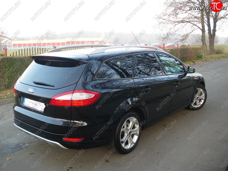 15 299 р. Накладка на задний бампер Titanium Ford Mondeo Mk4,BD дорестайлинг, седан (2007-2010)  с доставкой в г. Набережные‑Челны