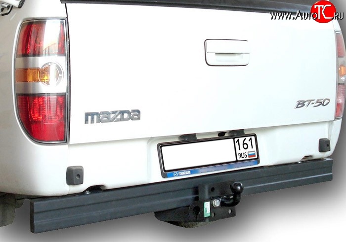 6 199 р. Фаркоп Лидер Плюс (до 1200 кг) Mazda BT-50 (2006-2011) (Без электропакета)  с доставкой в г. Набережные‑Челны