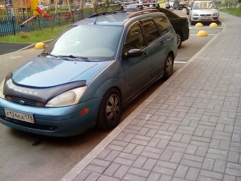 2 819 р. Пластиковые пороги Sport V2 Ford Focus 1 хэтчбэк 5 дв. дорестайлинг (1998-2002)  с доставкой в г. Набережные‑Челны. Увеличить фотографию 3