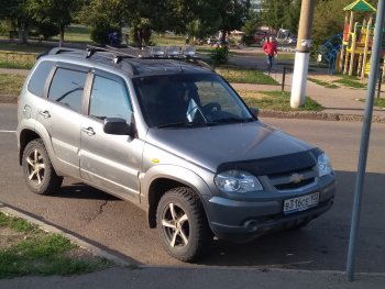 4 089 р. Экспедиционный багажник Лидер Chevrolet Niva 2123 дорестайлинг (2002-2008)  с доставкой в г. Набережные‑Челны. Увеличить фотографию 7