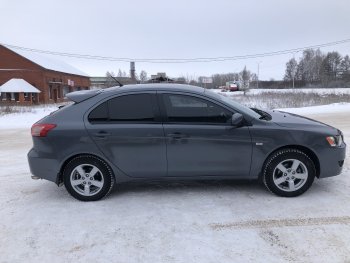 5 399 р. Верхний спойлер Sport 5D (хетчбек) Mitsubishi Lancer 10 хэтчбэк дорестайлинг (2007-2010) (Неокрашенный)  с доставкой в г. Набережные‑Челны. Увеличить фотографию 4