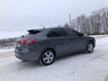 5 399 р. Верхний спойлер Sport 5D (хетчбек) Mitsubishi Lancer 10 хэтчбэк дорестайлинг (2007-2010) (Неокрашенный)  с доставкой в г. Набережные‑Челны. Увеличить фотографию 5