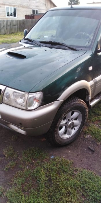 6 449 р. Правое переднее пластиковое крыло (левый руль) Стандарт Nissan Terrano2 R20 2-ой рестайлинг (1999-2006)  с доставкой в г. Набережные‑Челны. Увеличить фотографию 2