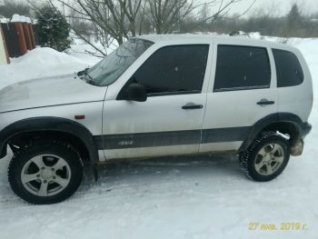 1 799 р. Арки крыльев Кураж 2 Chevrolet Niva 2123 дорестайлинг (2002-2008) (Неокрашенные)  с доставкой в г. Набережные‑Челны. Увеличить фотографию 7