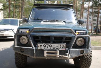 3 299 р. Дневные ходовые огни с поворотниками Тюн-Авто Classic Лада нива 4х4 2121 Бронто 3 дв. 1-ый рестайлинг (2017-2019) (Поворотник в НИЖНЕЙ секции, светится равномерно)  с доставкой в г. Набережные‑Челны. Увеличить фотографию 10