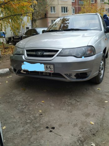 3 799 р. Передний бампер SAT  Daewoo Nexia  рестайлинг (2008-2015) (Неокрашенный)  с доставкой в г. Набережные‑Челны. Увеличить фотографию 3