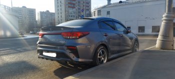 7 499 р. Пластиковые пороги Kudos  KIA Rio  4 FB (2016-2025) дорестайлинг седан, рестайлинг седан (Неокрашенные)  с доставкой в г. Набережные‑Челны. Увеличить фотографию 3