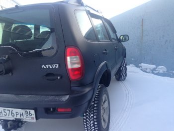 1 799 р. Арки крыльев Кураж 2 Chevrolet Niva 2123 дорестайлинг (2002-2008) (Неокрашенные)  с доставкой в г. Набережные‑Челны. Увеличить фотографию 6