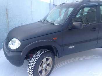 1 799 р. Арки крыльев Кураж 2 Chevrolet Niva 2123 дорестайлинг (2002-2008) (Неокрашенные)  с доставкой в г. Набережные‑Челны. Увеличить фотографию 5