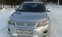 2 849 р. Накладка переднего бампера Sport Mitsubishi Outlander XL (CW)  дорестайлинг (2005-2009) (Неокрашенная)  с доставкой в г. Набережные‑Челны. Увеличить фотографию 8