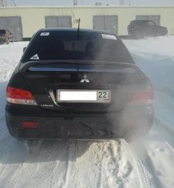 3 999 р. Средний спойлер 2.0 стандарт  Mitsubishi Lancer  9 (2003-2009) 1-ый рестайлинг седан, 2-ой рестайлинг седан (Без места под стоп-сигнал, Неокрашенный)  с доставкой в г. Набережные‑Челны. Увеличить фотографию 4