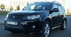 2 849 р. Накладка переднего бампера Sport Mitsubishi Outlander XL (CW)  дорестайлинг (2005-2009) (Неокрашенная)  с доставкой в г. Набережные‑Челны. Увеличить фотографию 12