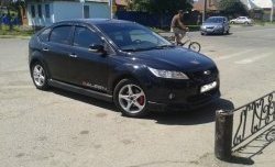 2 679 р. Пороги накладки Снайпер Ford Focus 2 хэтчбэк 3 дв. дорестайлинг (2004-2007) (Неокрашенные)  с доставкой в г. Набережные‑Челны. Увеличить фотографию 2