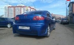 5 349 р. Задний бампер Mazda Speed Mazda 3/Axela BK дорестайлинг седан (2003-2006) (Неокрашенный)  с доставкой в г. Набережные‑Челны. Увеличить фотографию 6