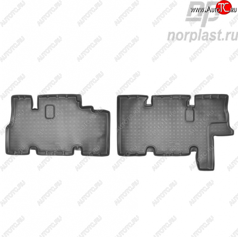 1 679 р. Коврики салона Norplast Unidec (с доп. отопителем 2-го ряда)  ГАЗ ГАЗель Next  A62,А65 (2016-2024) автобус (Цвет: черный)  с доставкой в г. Набережные‑Челны