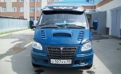 3 519 р. Пластиковый капот Super-Sport ГАЗ Баргузин 2217 автобус 2-ой рестайлинг (2010-2024) (Неокрашенный)  с доставкой в г. Набережные‑Челны. Увеличить фотографию 2