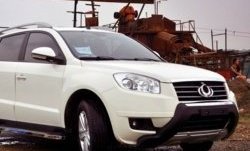 Накладка на передний бампер СТ Geely GX7 (2011-2015)