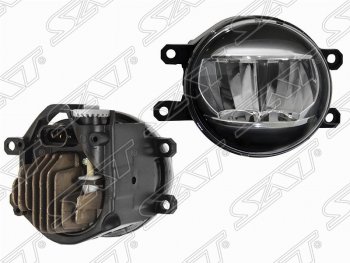 Правая противотуманная фара SAT (LED) Toyota Highlander XU40 рестайлинг (2010-2013)