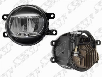 Левая противотуманная фара SAT (LED) Toyota Highlander XU40 рестайлинг (2010-2013)