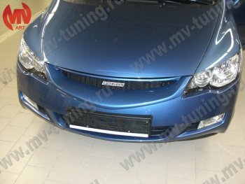 4 599 р. Решетка радиатора MUGEN  Honda Civic  FD (2005-2008) седан дорестайлинг (Неокрашенная)  с доставкой в г. Набережные‑Челны. Увеличить фотографию 3