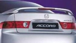 5 499 р. Спойлер CT Honda Accord CL седан дорестайлинг (2002-2005) (Неокрашенный)  с доставкой в г. Набережные‑Челны. Увеличить фотографию 2