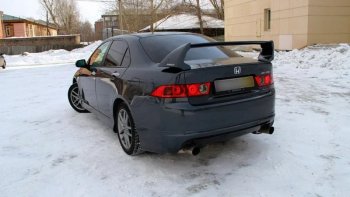 6 799 р. Спойлер Mugen Honda Accord CL седан дорестайлинг (2002-2005) (Неокрашенные)  с доставкой в г. Набережные‑Челны. Увеличить фотографию 2