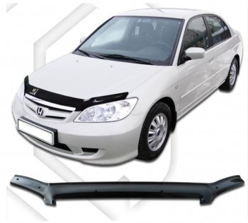 Дефлектор капота SD (ES1) CA-Plastiс Honda Civic ES седан дорестайлинг (2000-2003)