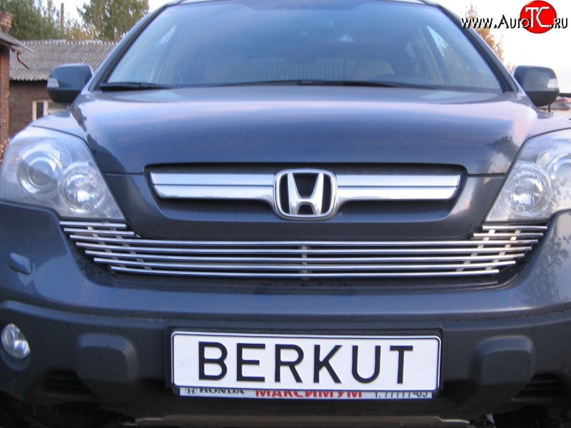 5 999 р. Декоративная вставка решетки радиатора Berkut Honda CR-V RE1,RE2,RE3,RE4,RE5,RE7 рестайлинг (2009-2012)  с доставкой в г. Набережные‑Челны