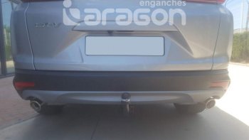 68 599 р. Фаркоп Aragon.(шар V) Honda CR-V RM1,RM3,RM4 рестайлинг (2014-2018)  с доставкой в г. Набережные‑Челны. Увеличить фотографию 2