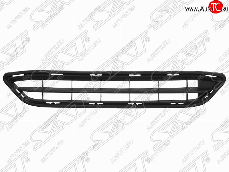 1 499 р. Решетка в передний бампер SAT (центральная)  Honda CR-V  RM1,RM3,RM4 (2014-2018) рестайлинг  с доставкой в г. Набережные‑Челны