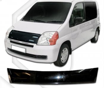 Дефлектор капота (GB1, GB2) CA-Plastiс exclusive Honda Mobilio 1 GB1,GB2 дорестайлинг (2001-2003)