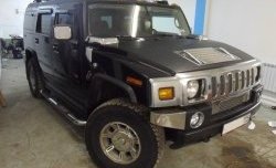 6 549 р. Накладка на капот Standart HUMMER H2 (2002-2009)  с доставкой в г. Набережные‑Челны. Увеличить фотографию 4