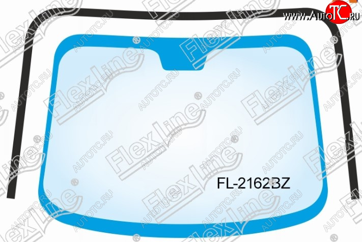 1 799 р. Молдинг лобового стекла FlexLine Hyundai Accent седан ТагАЗ (2001-2012)  с доставкой в г. Набережные‑Челны