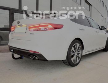 22 699 р. Фаркоп Aragon.(шар V) KIA Optima 4 JF дорестайлинг универсал (2015-2018)  с доставкой в г. Набережные‑Челны. Увеличить фотографию 3